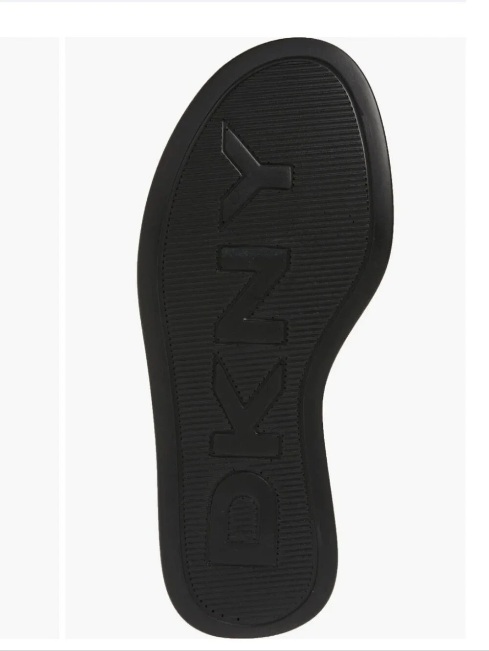 DKNY Pen Logo SlipOn Slide Platform Mule Wedge Sandals